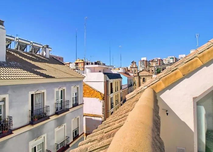 Atico Con Terraza Privada En Centro Apartment *